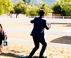 dailypawnee:  Watch out for that fence. 