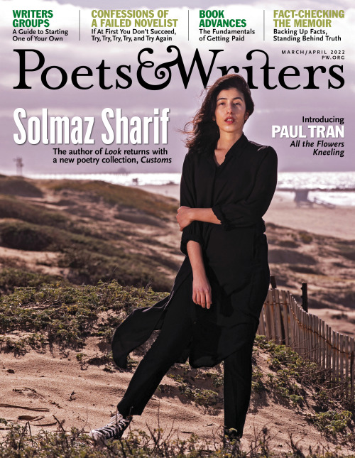 Our March/April issue is here, featuring a special section on writers groups! Yona Harvey, Aime