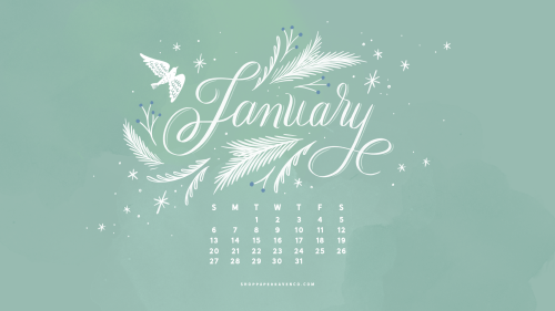 It’s January and I have a whole lot of January specific wallpapers for you. Sources linked;January 2