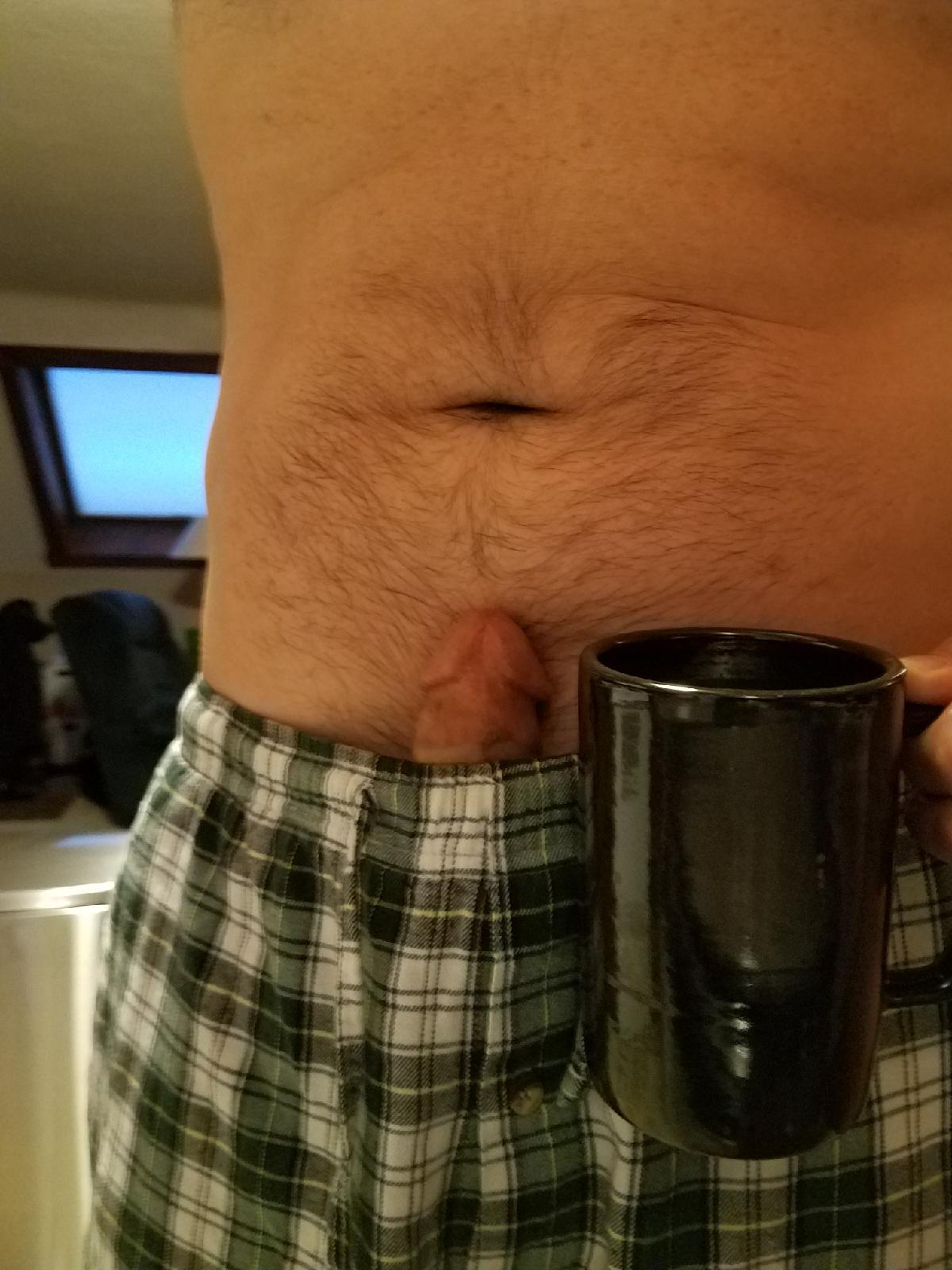 #sexycoffee #tipouttuesday (belated) Sir knows how to please his little with coffee