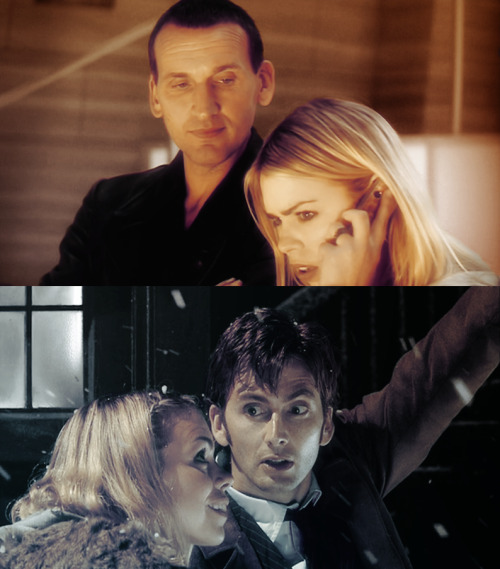 tapesfromtheblacklodge: The Doctor and Rose Tyler + Gazing