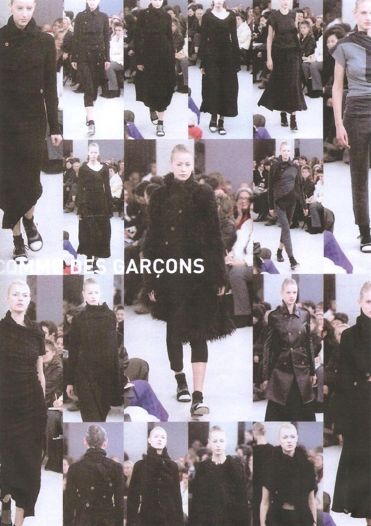 dekonstruktivisme:  Comme des Garçons autumn—winter 2002—03.  “You wouldn’t