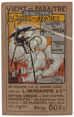 darksilenceinsuburbia:  Henrique Alvim Correa: War of the Worls, 1906