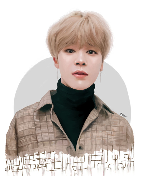 Jiminieeeee. I love this man so much. this painting also took me all day to do. from the moment I wo