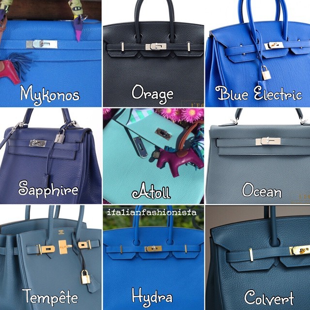 hermes blue color chart