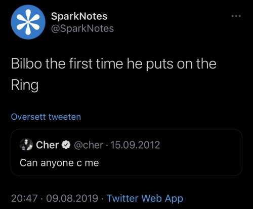 Whatever The Person Behind SparkNotes' Twitter Is Being Paid It's Not Enough Pt. Insert Random Number