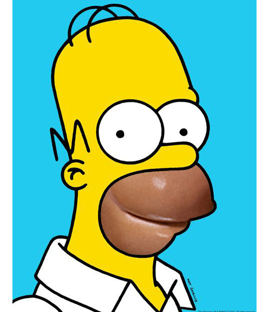 tastefullyoffensive:  Homer Kardashian [via/context]