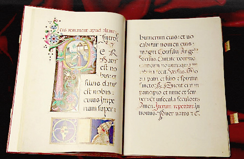 cortegiania:Book of Hours commissioned by the cardinal nephew Juan Lanzol Borgia for pope Alexander 