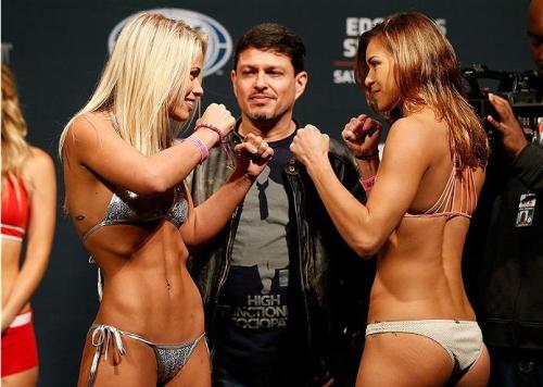 planetkorriban:  Paige VanZant vs. Felice Herrig. UFC on FOX 15
