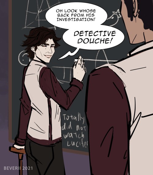 can’t get over the fact Jayce is Detective Douche and Viktor is from a line of crazy dragon people