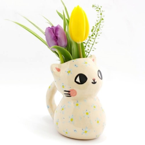 sosuperawesome:Cat Ceramics by Pony People See our #Handmade or #Ceramics tags