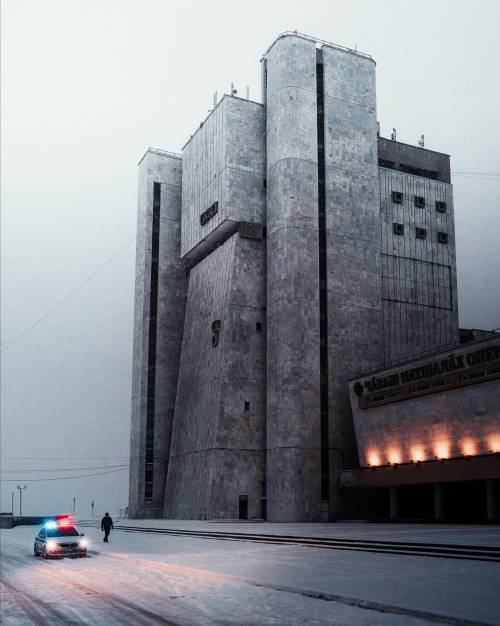 s48coffeece:Chuvash State Opera and Ballet Theater 1985 // Cheboksary, Chuvashia Republic, Russ