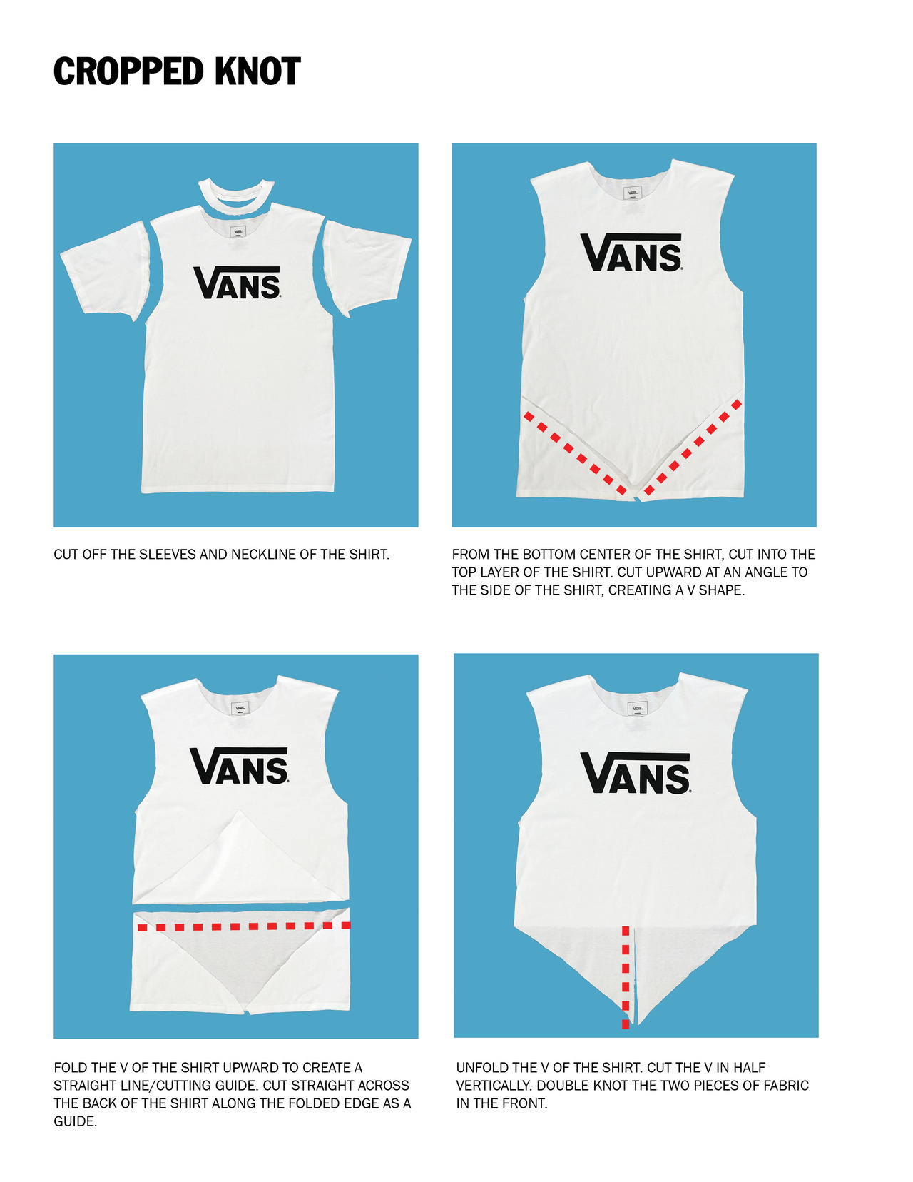 diy vans t shirt