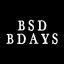 bsd-bdays