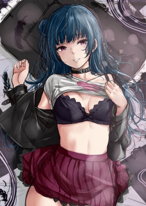 napo8593: &ldquo;津島的な落書き的な善子的なラフ t.co/LuaBypB5wF&rdquo;
