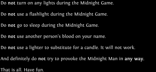 sixpenceee:  From the blogger who presented you with the creepy Hide and Seek game, I present you with a new game.  BE CAREFUL. I post these games because it’s just a thrill to read about them.  One reddit user didn’t really believe in this stuff