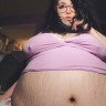 XXX pluscreampuff:Full belly lotioning - clips4sale.com/104420 photo