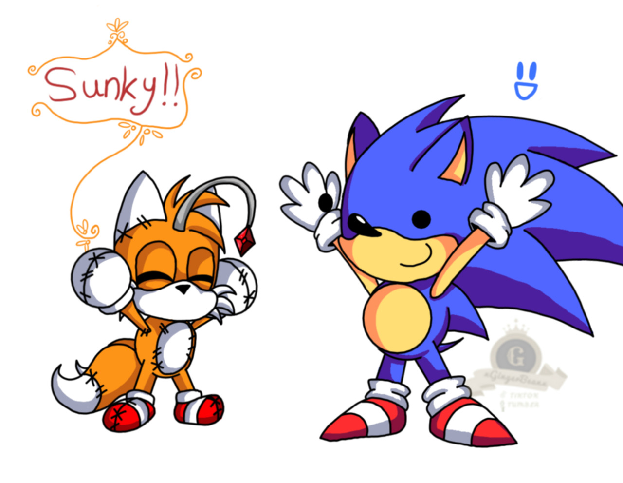 🎗 on X: Designs for Sunky and Sanic because they are my favorite!! :3   / X