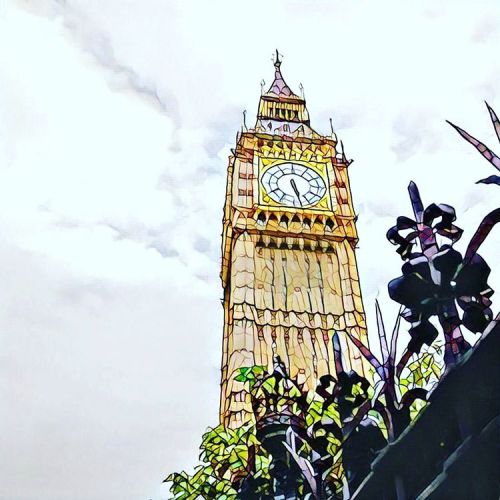 prisma big ben #london #londontown #bigben #prisma #street #olympusuk #londonstreets #thisislondon #