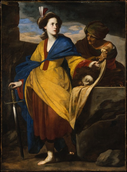 Judith with the Head of Holofernes, by Massimo Stanzione, Metropolitan Museum of Art, New York City.