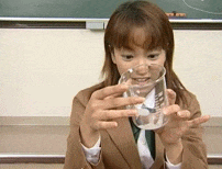 creamyloadsforcumsluts:  all her make classmates walked into the room and jizzed into the glass beaker… she was told it was for extra credit… and as naughty as that may seem to you… she drank it all up… cause you can’t deny a true cumslut…