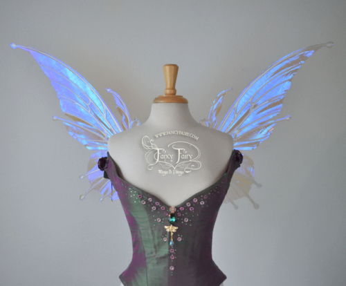 fancyfairywings:And now the 6th set to be listed tomorrow at 12:30pm PST are the Flora wings in Lila