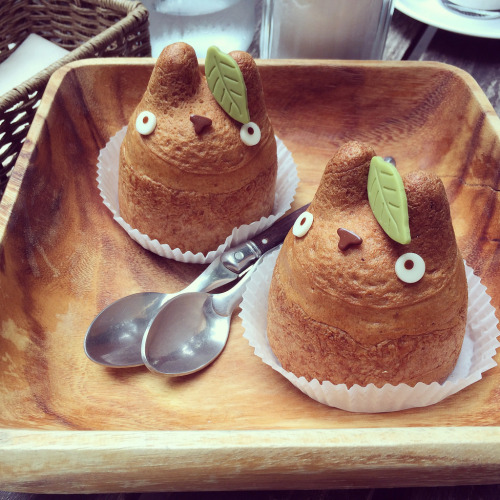Totoro Cream Puffs (by naokomc)
