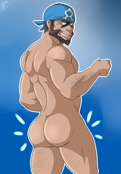 thewildwolfy: Something I drew for a my friend who admins the Facebook page Archie the Bara Pirate for his one year page anniversary! This is the tumblr version. The version I drew for him is on my Facebook page.