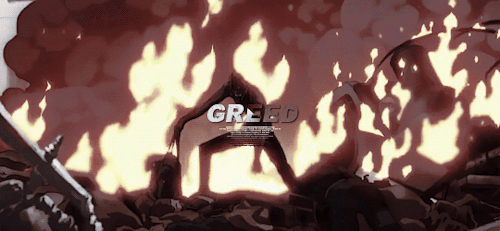 shizukku: If you turn your back on something you wanted, then you don´t deserve to call yourself...  Greed Ling requested by: whimsicul 