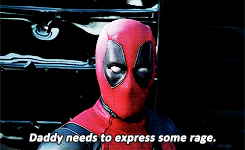 ryan-reynolds: You may be wondering, why the red suit? Well, that’s so bad guys