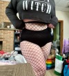 bi-and-bratty:Tried on the fishnets that porn pictures