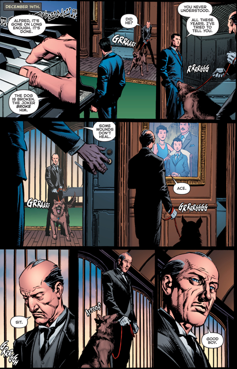 thefingerfuckingfemalefury: batboyblog: only Alfred would spend 3 months with a dangerous