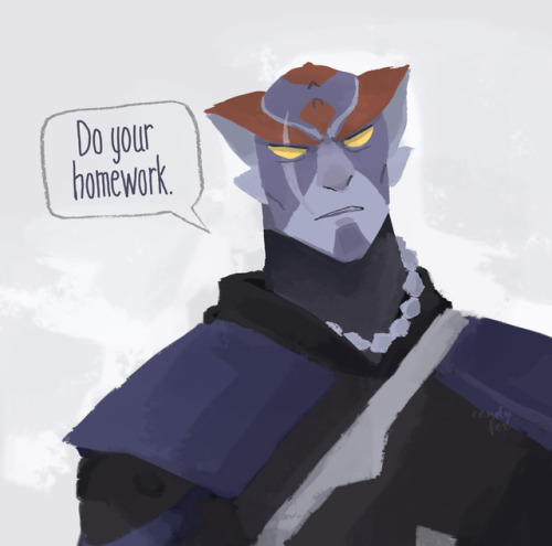 candyfoxdraws:Have a motivational Kolivan.