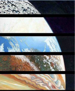 sixpenceee: All the planets at once (Source) 