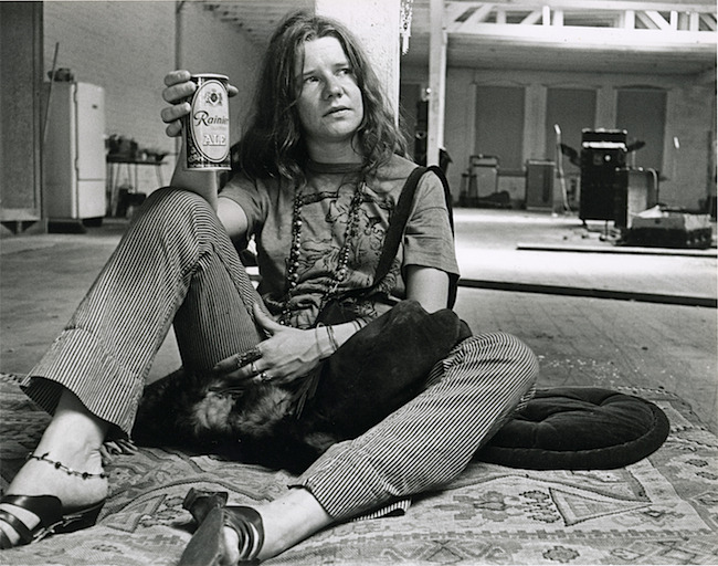 strange-broo:Janis Joplin, at Big Brother and the Holding Company’s rehearsal space,