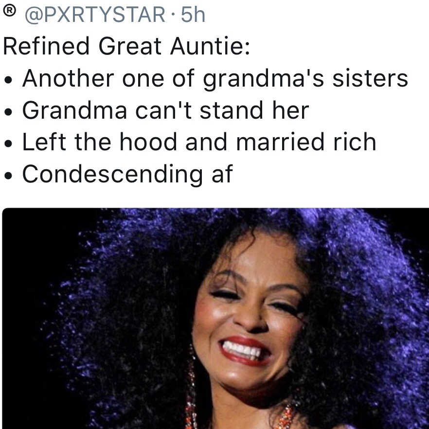 zamaron:  fuckrashida:  Tag yourself, I’m homophobic auntie  I’m the no nonsense