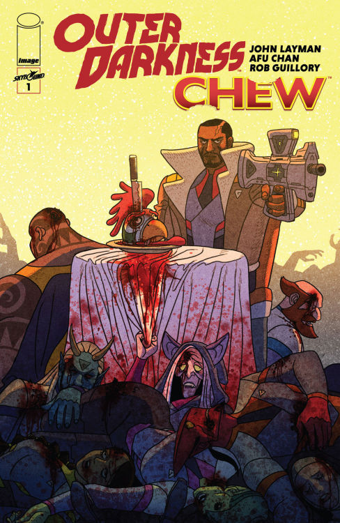  Outer Darkness/CHEW #3 crossover finale is out now! Please support your creators if you want them t