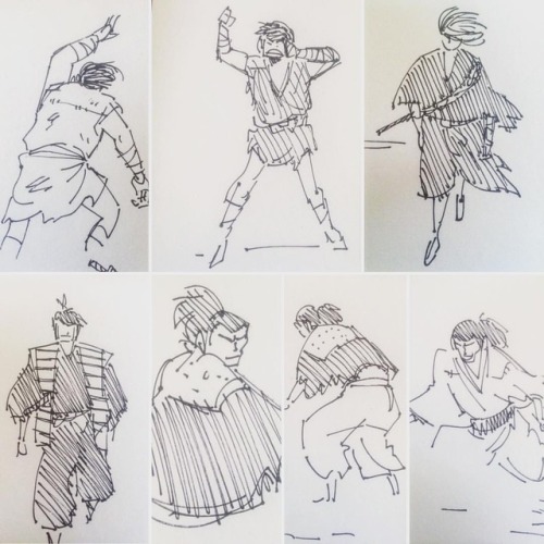 More #samuraisketching#studies #drawing #sketch #samurai #design #characters #characterart #charac