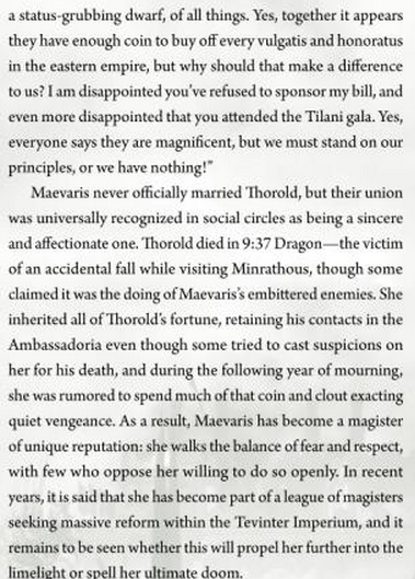 stars-collected:  anyway, here’s the important shit: Maevaris Tilani is a fucking