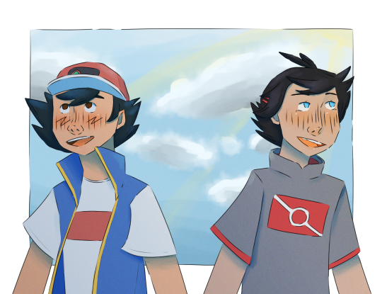 racinu:first art of 2023 yippee :D i love them theyre my favorite gay children :)))