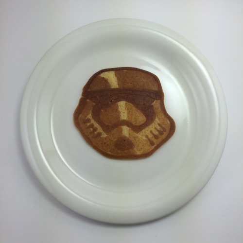 Finally did some Episode 7 pancakes!Some of my other Star Wars pancakes:griddlemethis.tumblr.