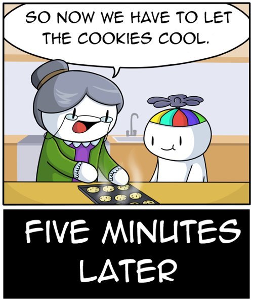 Porn photo foodffs:  Are the Cookies Cool Yet? [Comic]