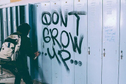 killaill:  graffquotes:  Don’t grow up  grow up is the shittest thing ever. I miss the times that I didn’t gave a shit about anyone opinion. I want my passive ignorance back.