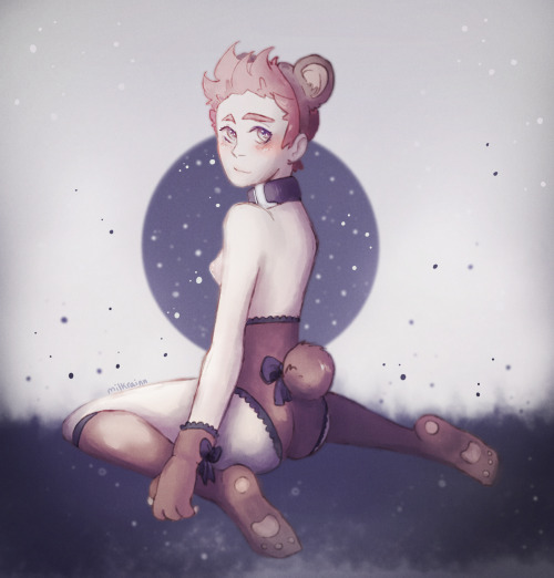 apollo-pop:milkrainn:@apollo-pop said draw Madison as a bear cub, so I did as she said ;3i was expec