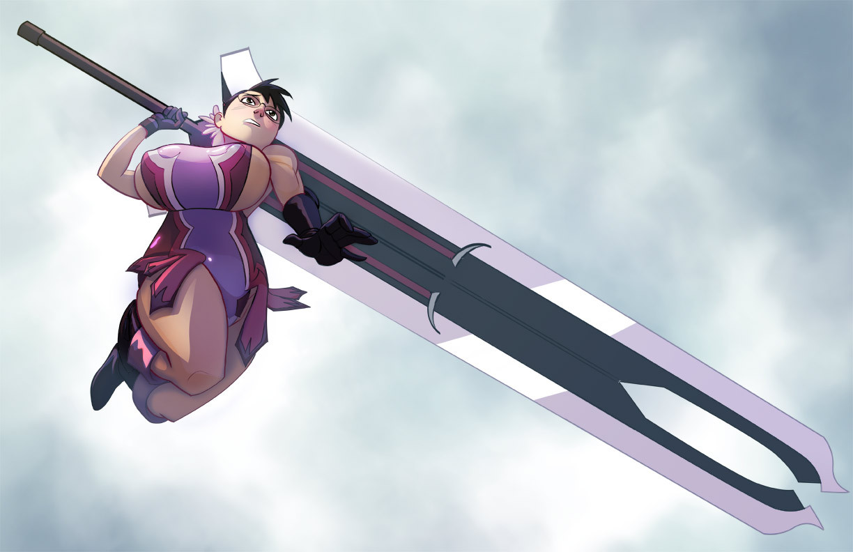 commissioned queen&rsquo;s blade piece by a1courier