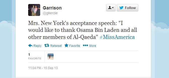 kenobi-wan-obi:  spring1999:  dumbesttweets:  Congratulations to Miss America 2013,