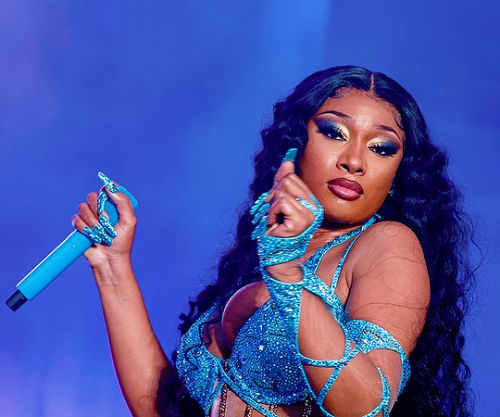 tinasnowz:MEGAN THEE STALLION performing onstage at Preakness LIVE Culinary, Art & Music Festiva