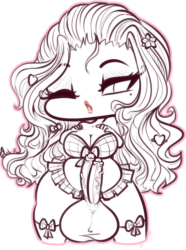 tehbuttercookie: Quick Sketch Commission for Llucieve~ Enjoy ~! Keep reading 