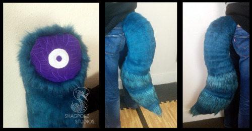 A tail for SunTattooWolf! New style of fleshbases on tails, no more visible straps! 