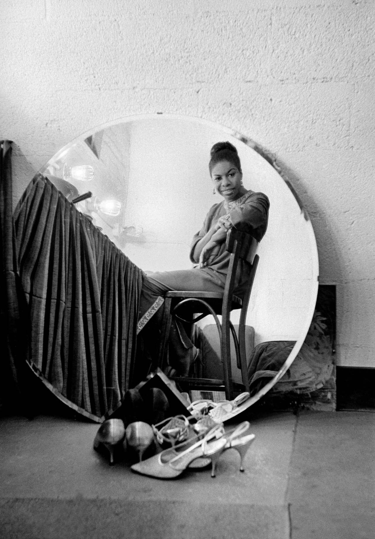 JoeInCT — Nina Simone at the Village Gate, Photo by Sam...